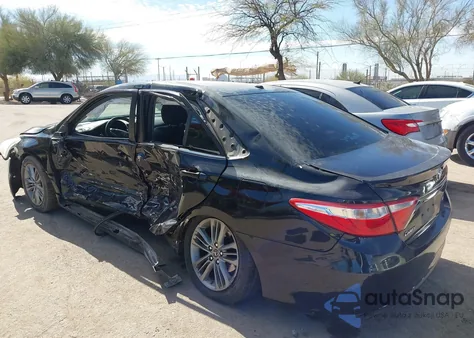 2015 Toyota Camry Se from USA, damaged, VIN 4T1BF1FK6FU487255